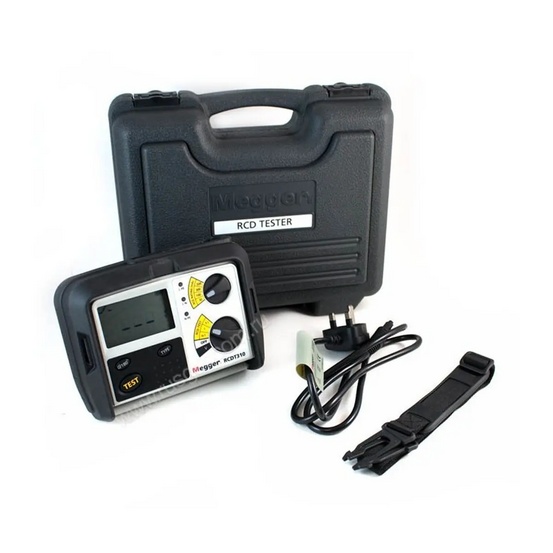 Измеритель параметров УЗО Megger RCDT310