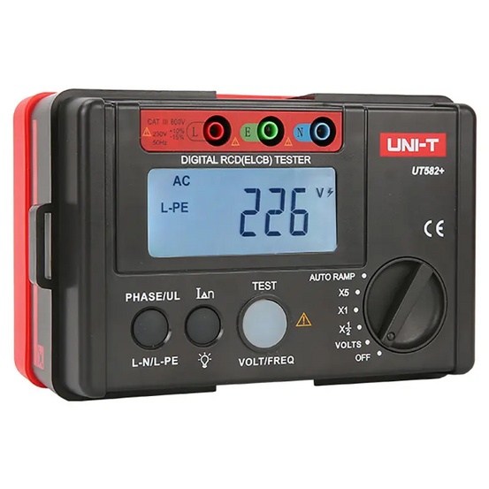 Тестер УЗО UNI-T UT582+