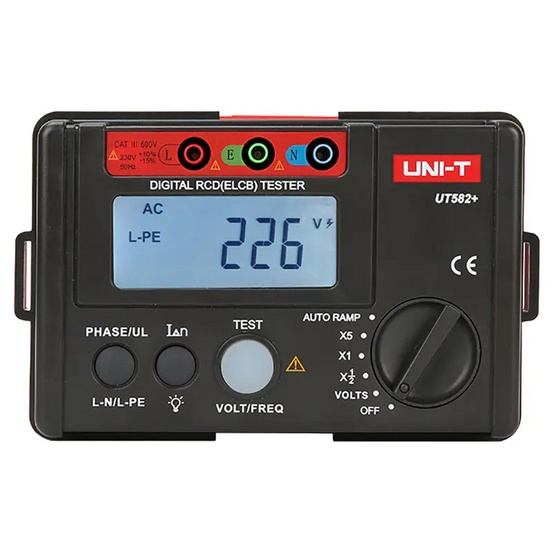 Тестер УЗО UNI-T UT582+