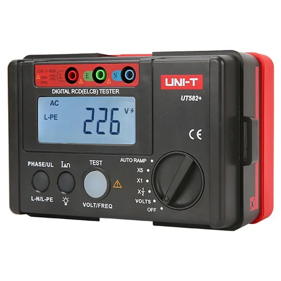 Тестер УЗО UNI-T UT582+