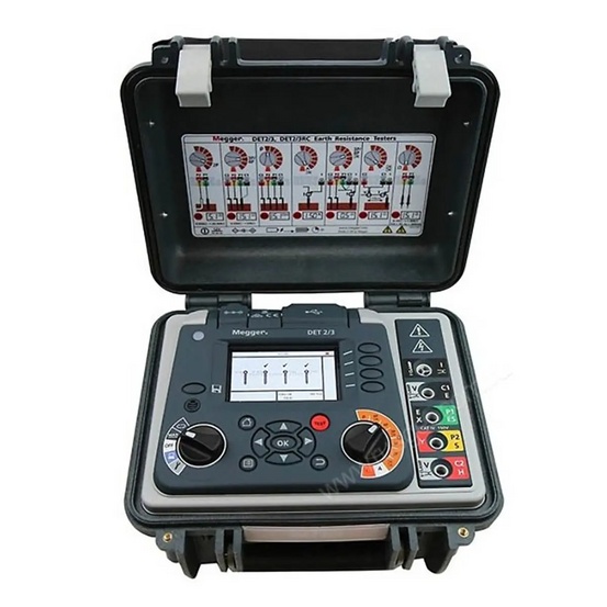 Измеритель сопротивления заземления Megger DET2/3