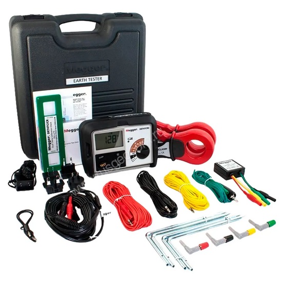Измеритель сопротивления заземления Megger DET4TCR2 с клещами