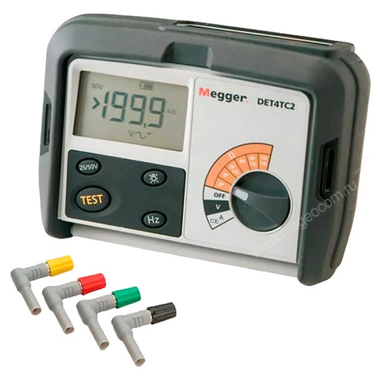 Измеритель сопротивления заземления Megger DET4TC2