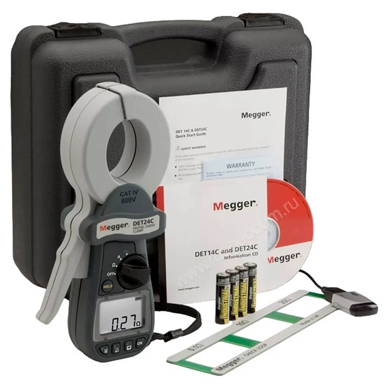 Измеритель сопротивления заземления Megger DET24C