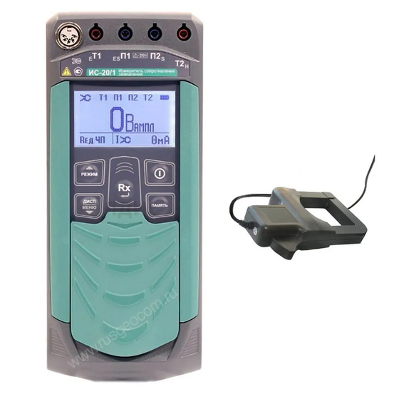 Измеритель сопротивления Радио-Сервис ИС-20/1 с клещами (80 мм) с поверкой