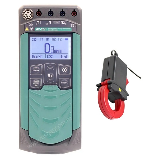 Измеритель сопротивления Радио-Сервис ИС-20/1 с клещами (40 мм) с поверкой