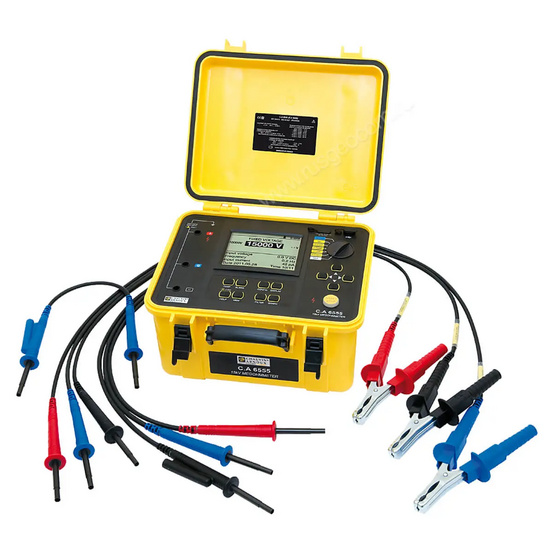 Измеритель сопротивления изоляции Chauvin Arnoux C.A 6555