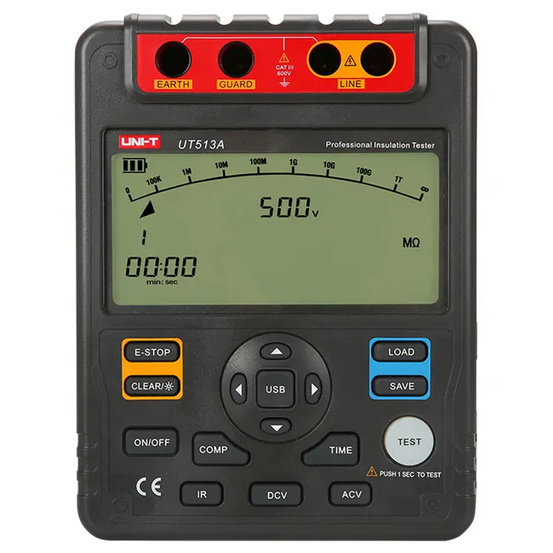 Измеритель сопротивления изоляции UNI-T UT513A