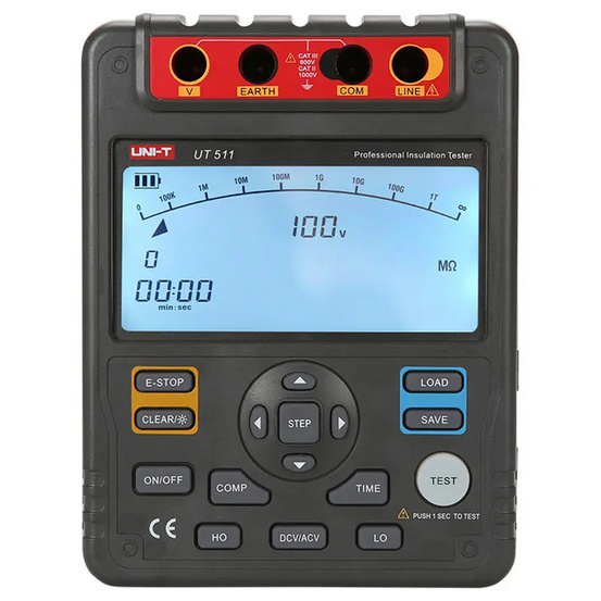 Измеритель сопротивления изоляции UNI-T UT511