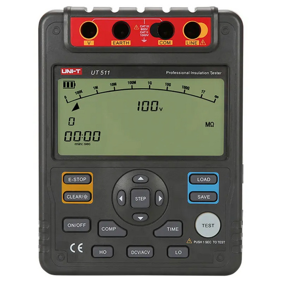 Измеритель сопротивления изоляции UNI-T UT511