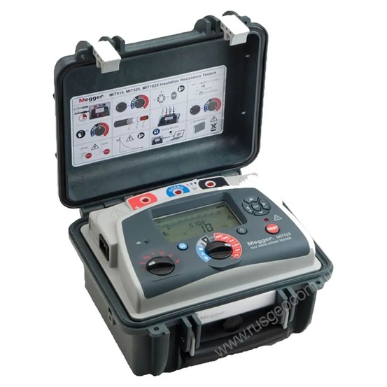 Тестер сопротивления изоляции Megger MIT525