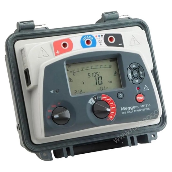 Тестер сопротивления изоляции Megger MIT515