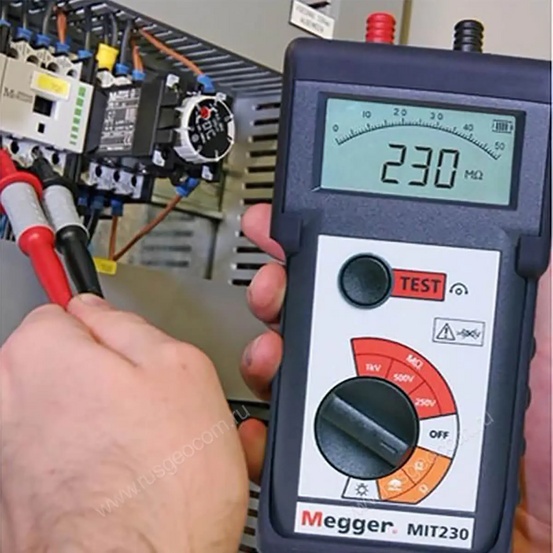 Мегаомметр Megger MIT230-HD с чехлом