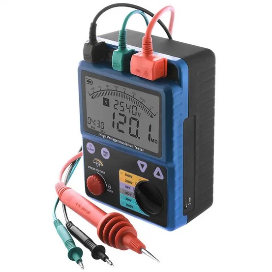 Измеритель сопротивления изоляции (мегаомметр) МЕГЕОН 13900 с поверкой