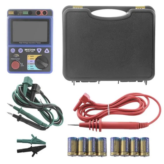 Измеритель сопротивления изоляции (мегаомметр) МЕГЕОН 13900 с поверкой