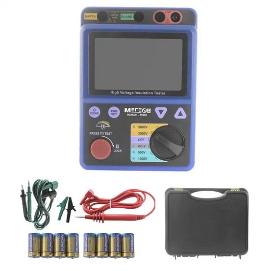 Измеритель сопротивления изоляции (мегаомметр) МЕГЕОН 13900 с поверкой