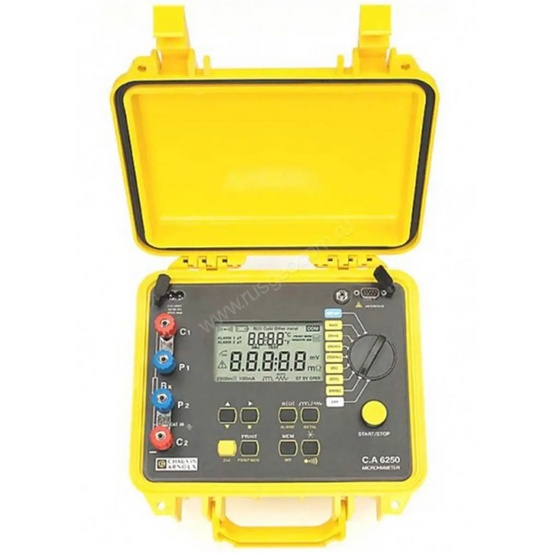 Микроомметр Chauvin Arnoux C.A 6250