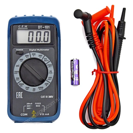 Мультиметр компактный CEM DT-101