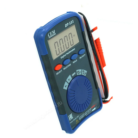 Карманный цифровой мультиметр CEM DT-111
