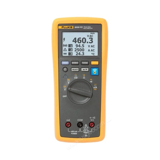Комплект - мультиметр с вольтметром и токовыми клещами Fluke FLK-3000FC IND