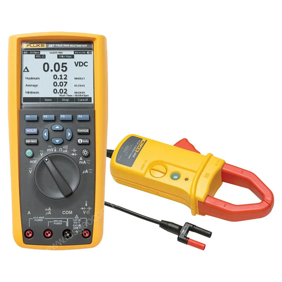 Комплект - мультиметр Fluke 287 с токовыми клещами Fluke I410