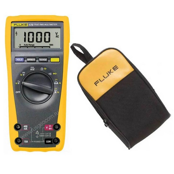 Комплект Fluke 175 EGFID/C25 - мультиметр Fluke 175 с мягким чехлом C25