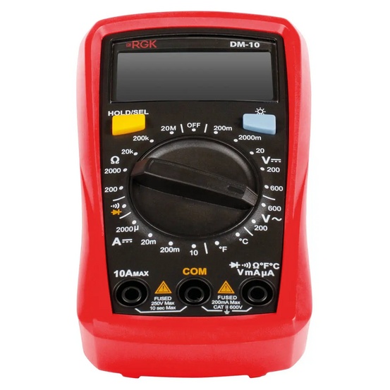 Мультиметр RGK DM-10 с поверкой