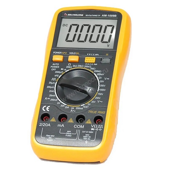 Цифровой мультиметр Актаком АМ-1009B