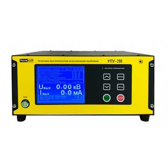 ПрофКиП УПУ-200 установка высоковольтная испытательная пробойная