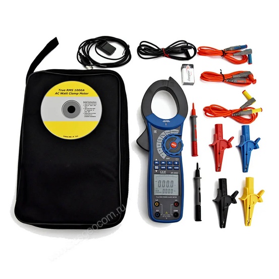 Токовые клещи CEM DT-3353, Ваттметр