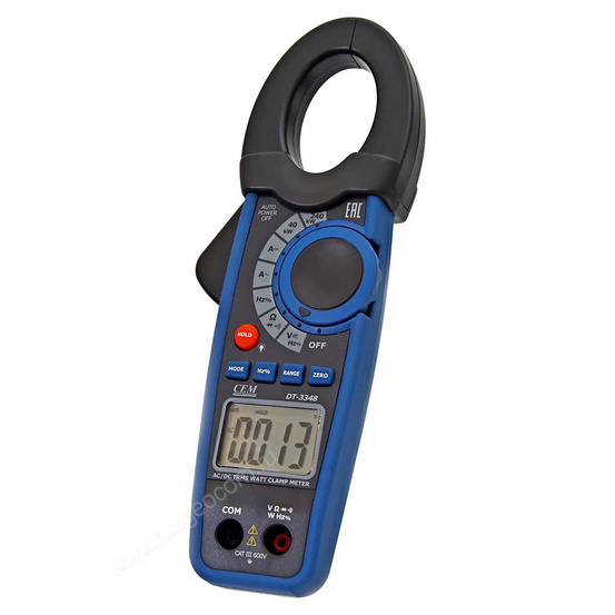 Токовые клещи CEM DT-3348, Ваттметр