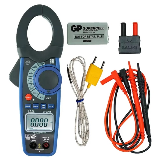 Токоизмерительные клещи CEM DT-3361