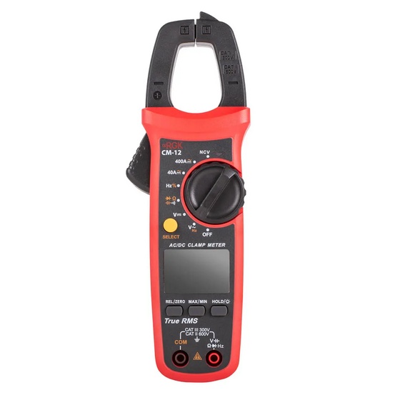 Токовые клещи RGK CM-12 с поверкой