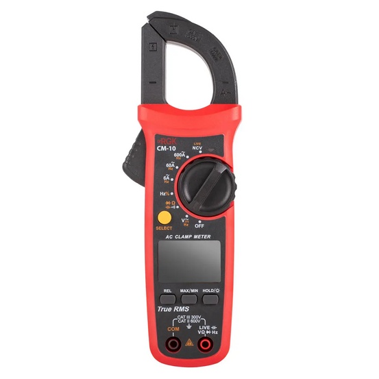 Токовые клещи RGK CM-10 с поверкой