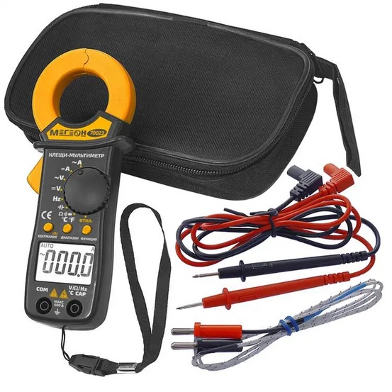 Цифровые токоизмерительные клещи МЕГЕОН 70023