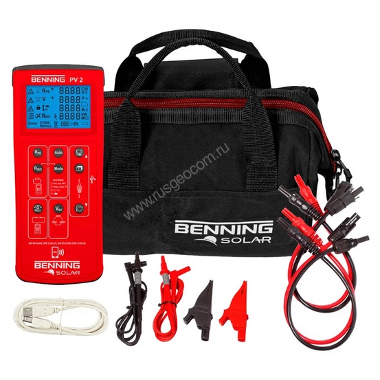 Тестер фотоэлектрических систем и графопостроитель BENNING PV 2