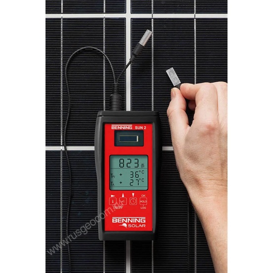 Тестер для измерения уровня инсоляции и температуры BENNING SUN 2