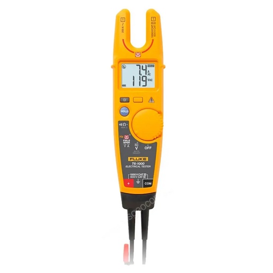Комплект Fluke T6-1000 KIT2 - детектор напряжения Fluke T6-1000/EU, зажимы типа крокодил AC285 с мягким футляром C150