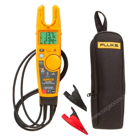 Комплект Fluke T6-1000 KIT2 - детектор напряжения Fluke T6-1000/EU, зажимы типа крокодил AC285 с мягким футляром C150