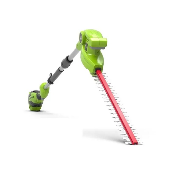 Кусторез штанговый аккумуляторный Greenworks G40PHAK2 40V, 51см, с АКБ 2 А/ч и ЗУ