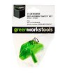 Зеленый ключ безопасности для газонокосилки Greenworks 80V 2500707