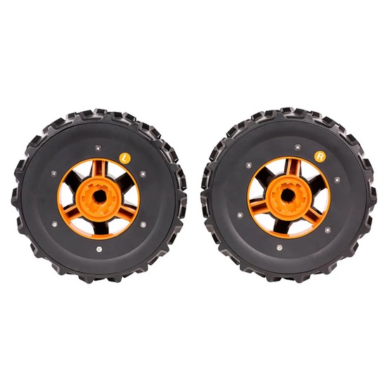 Комплект колес повышенной проходимости V-образный протектор для WORX Landroid