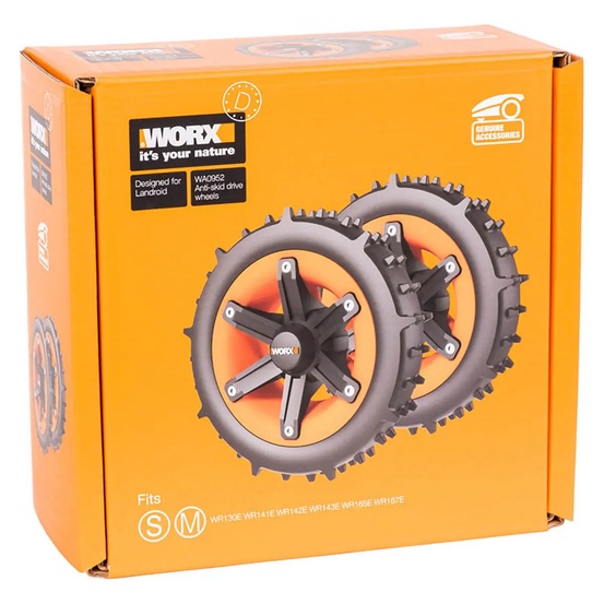Комплект колес повышенной проходимости шипованный протектор для WORX Landroid