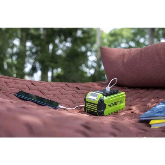 Аккумулятор Greenworks G40USB2 40V 2 А.ч с USB разъемом
