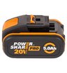 Аккумулятор WORX WA3570 20В 5,0 Ач