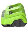 Ультрабыстрое двойное зарядное устройство Greenworks G24X2C8 24V 8A