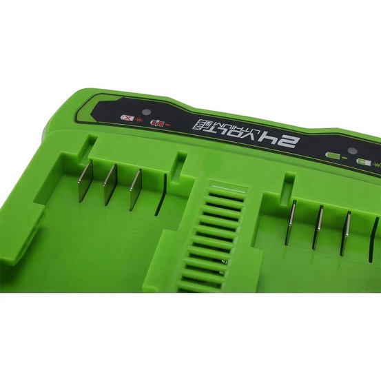 Зарядное устройство для 2-х аккумуляторов Greenworks G24X2UC2 24V