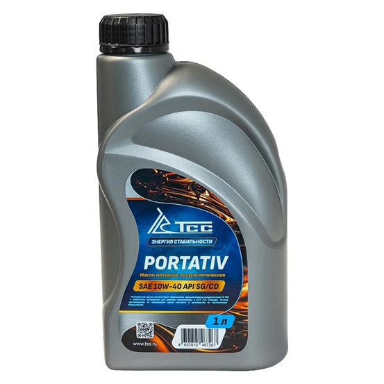 Масло полусентетическое ТСС портатив  SAE 10W-40 API SG/CD