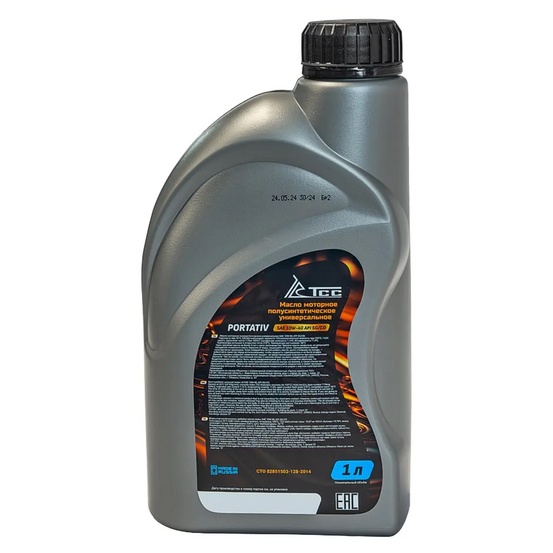 Масло полусентетическое ТСС портатив  SAE 10W-40 API SG/CD