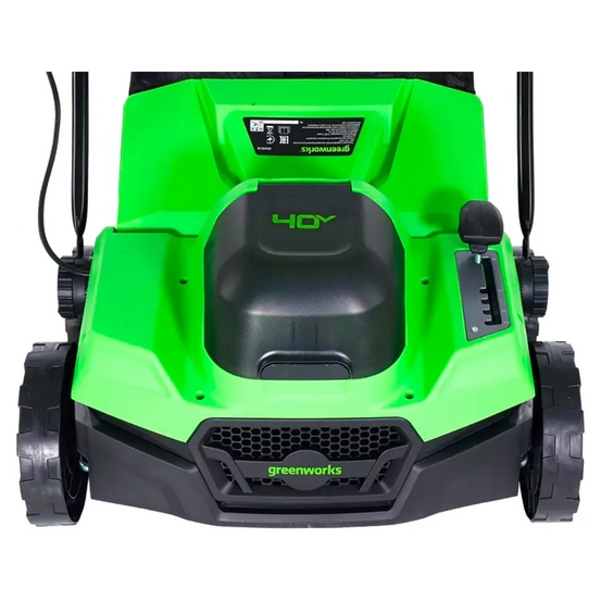Аэратор-скарификатор аккумуляторный Greenworks GD40SC38II 40V, с АКБ 2 Ач с USB + ЗУ 5А быстрое